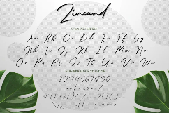 Zincand Font by Maulana Creative — Script Handwritten Font — thumbnail 3