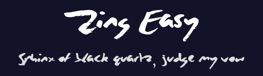 Zing Easy by JSH creates — Script Handwritten Font — thumbnail 2