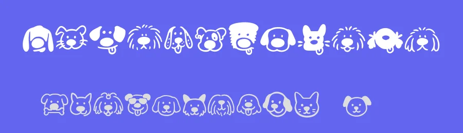 Zingflawdog by BlackFridayFont FMF — Dingbats Font — thumbnail 3