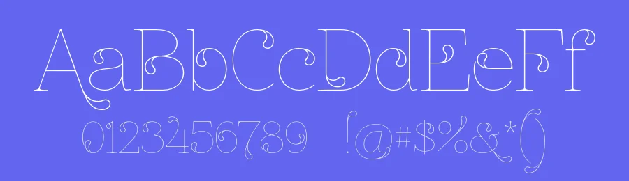 Znikomit No24 by gluk — Decorative Font — thumbnail 3