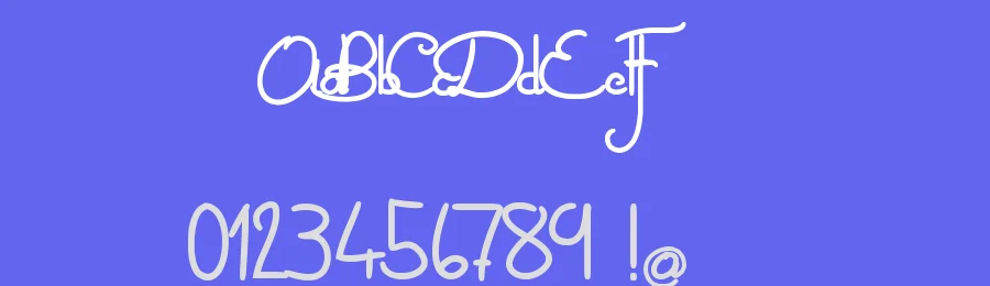 Zoa Elephantesque by Maelle.K | Thomas Boucherie — Script Handwritten Font — thumbnail 3