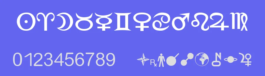Zodiac S — Dingbats Font — thumbnail 3