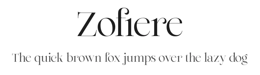 Zofiere