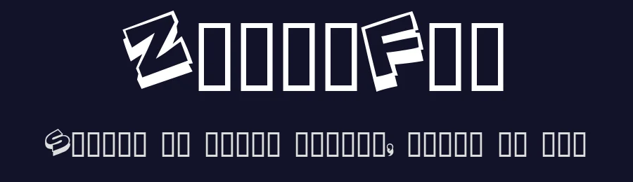 ZoinkFat by Marty Yawnick — Decorative Font — thumbnail 2