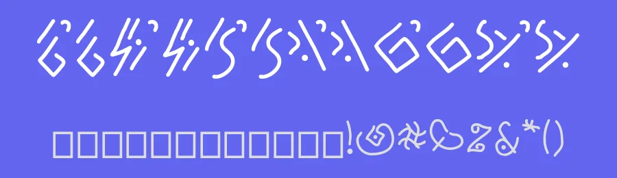 Zomper Glyphs by Crystal Creator — Dingbats Font — thumbnail 3