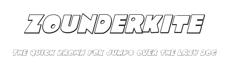 Zounderkite by Iconian Fonts โ Decorative Font