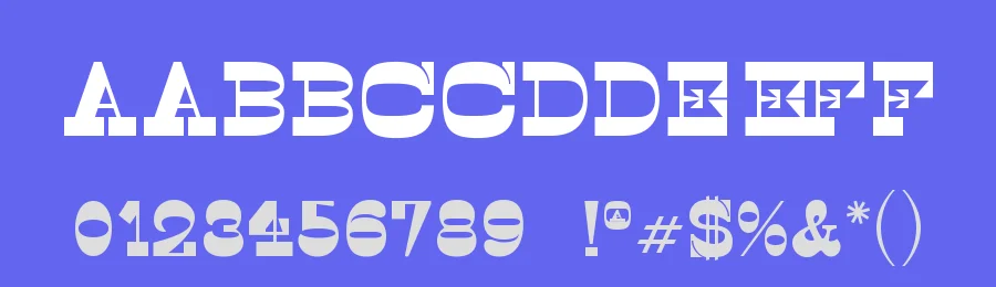 Zuecos CF by Chuck's Fonts — Decorative Font — thumbnail 3