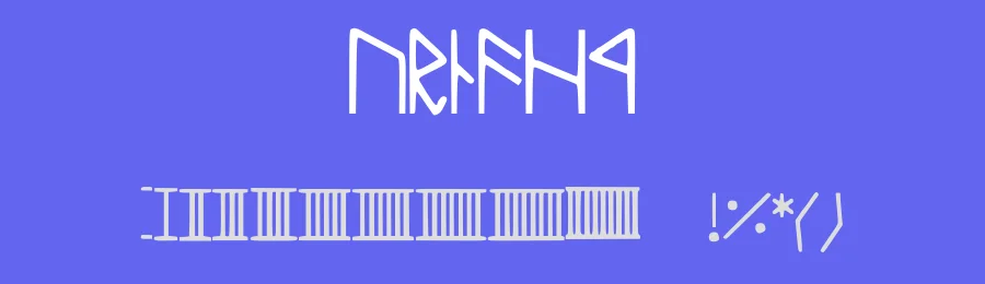 Zwerge by Haldir — Dingbats Font — thumbnail 3