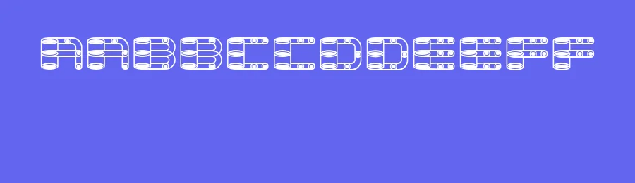 Zylinder by Vladimir Nikolic — Decorative Font — thumbnail 3