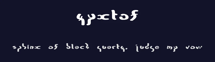 ZyxTof by amateur forever — Script Handwritten Font — thumbnail 2