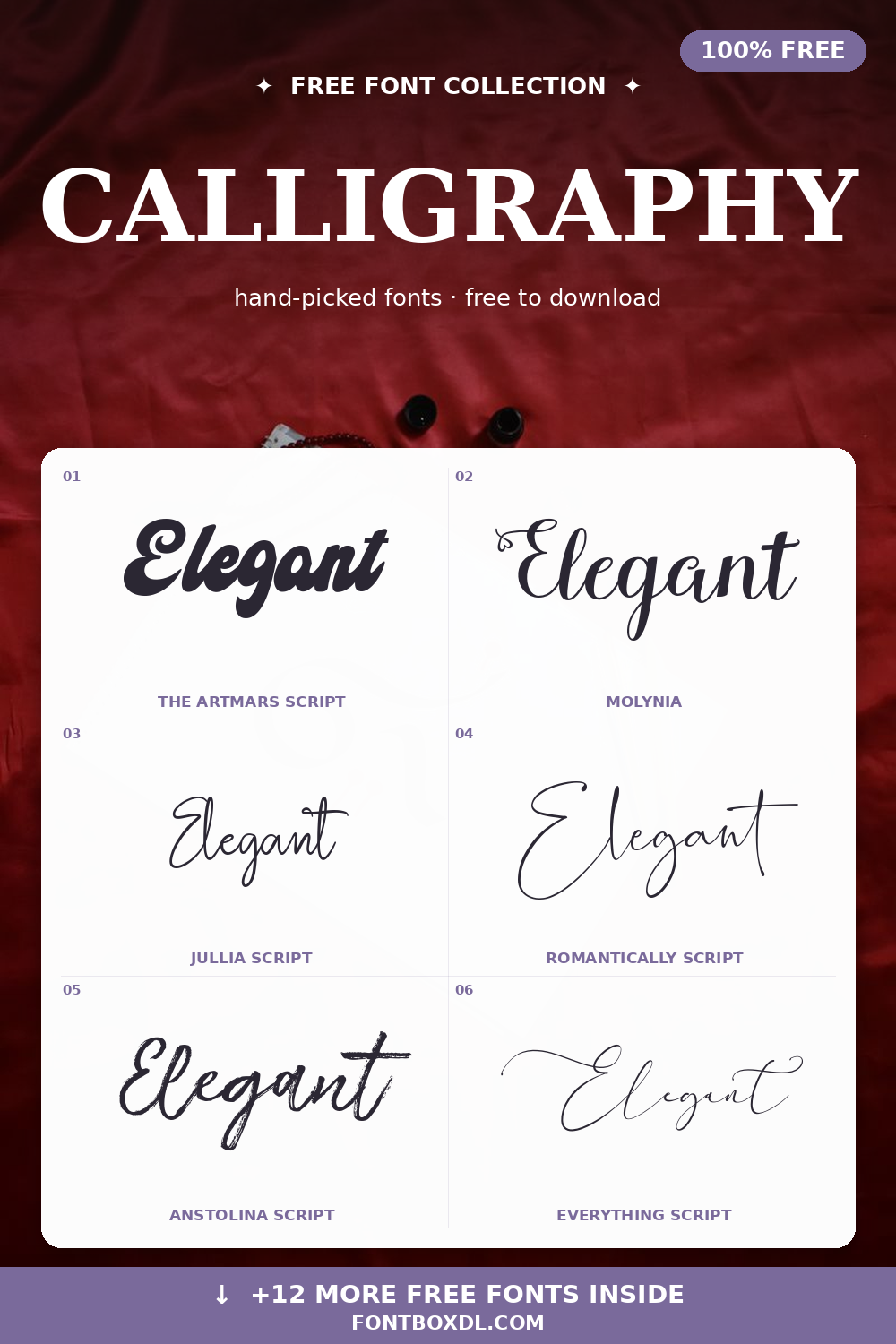 Free Calligraphy Fonts