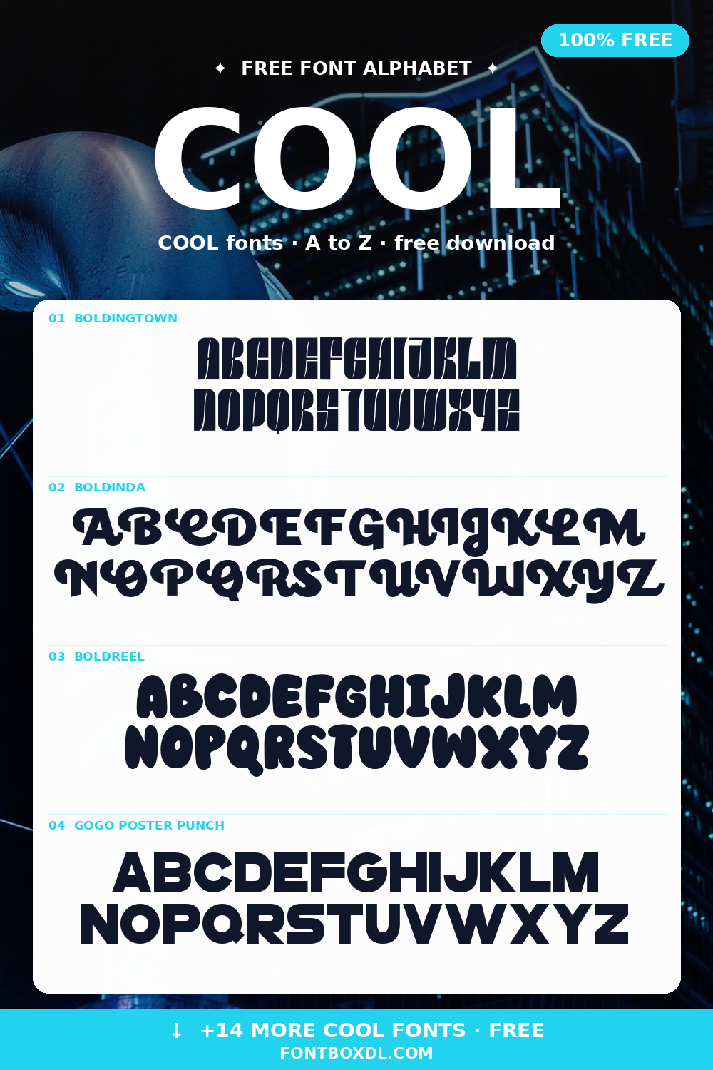 Free Cool Fonts