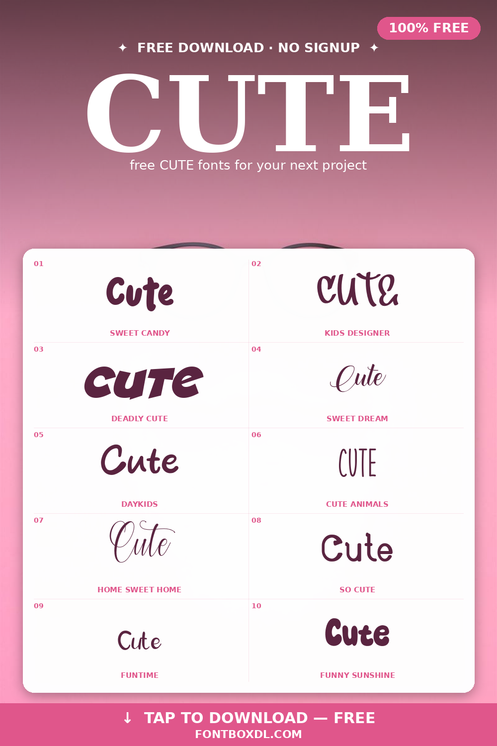 CUTE FONT