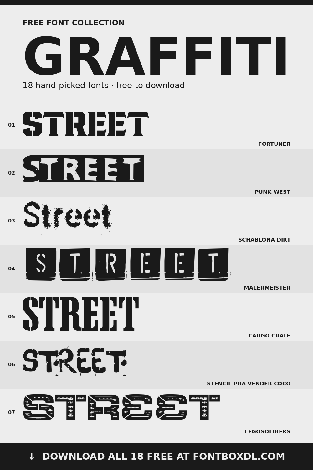 Graffiti Fonts