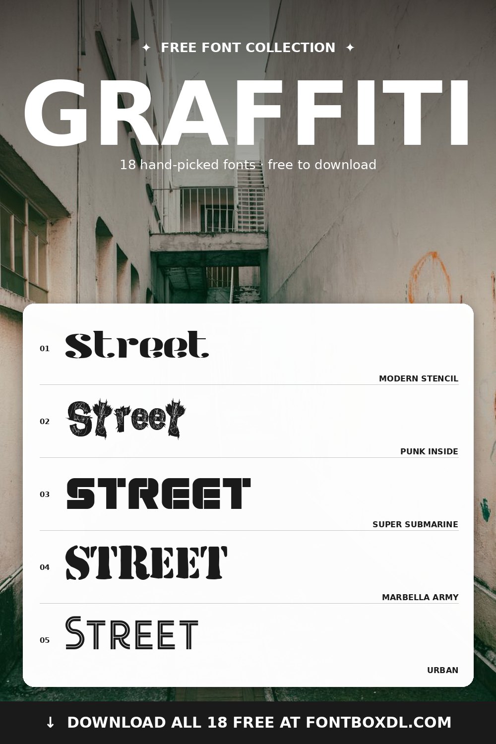 Graffiti Fonts