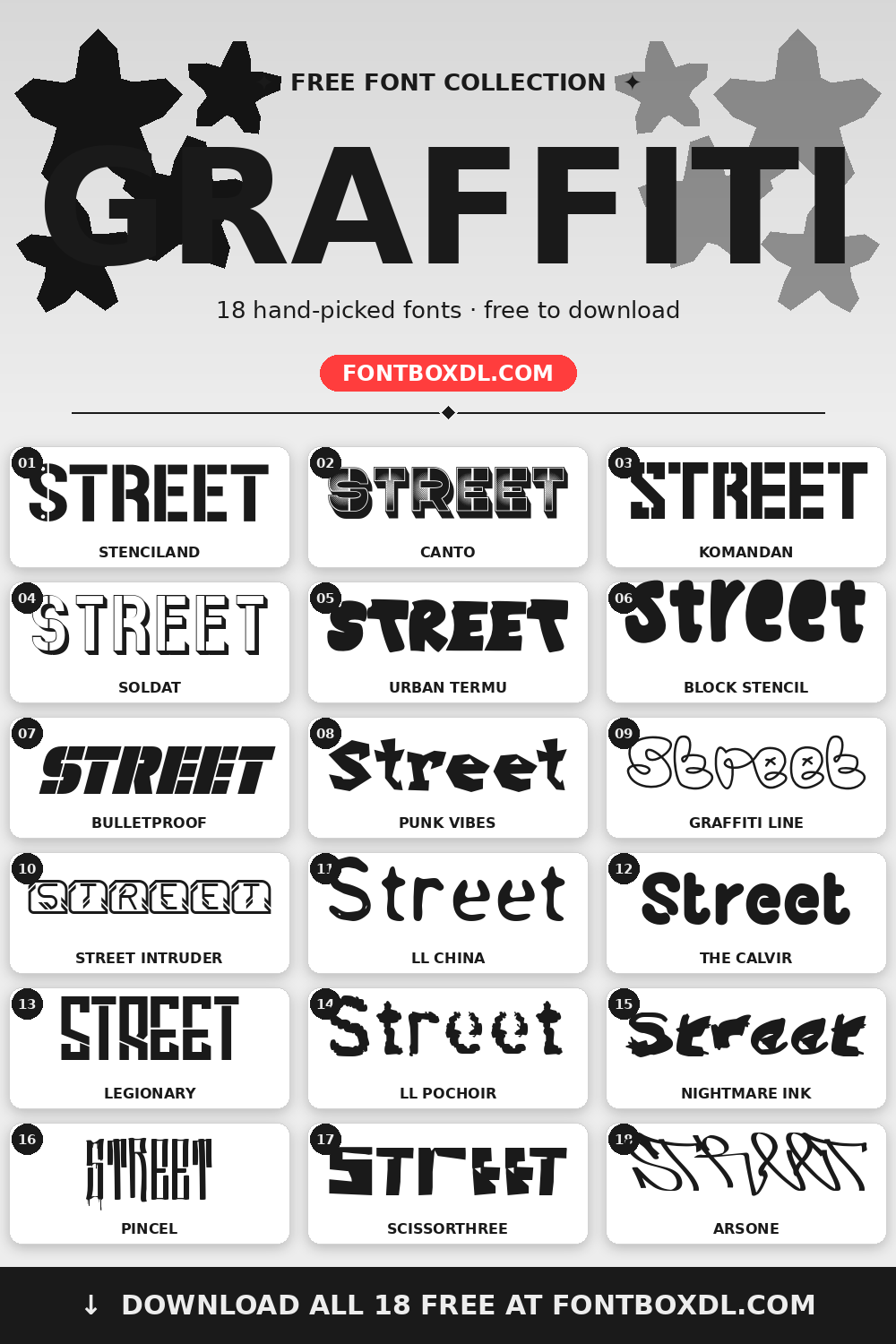 Graffiti Fonts