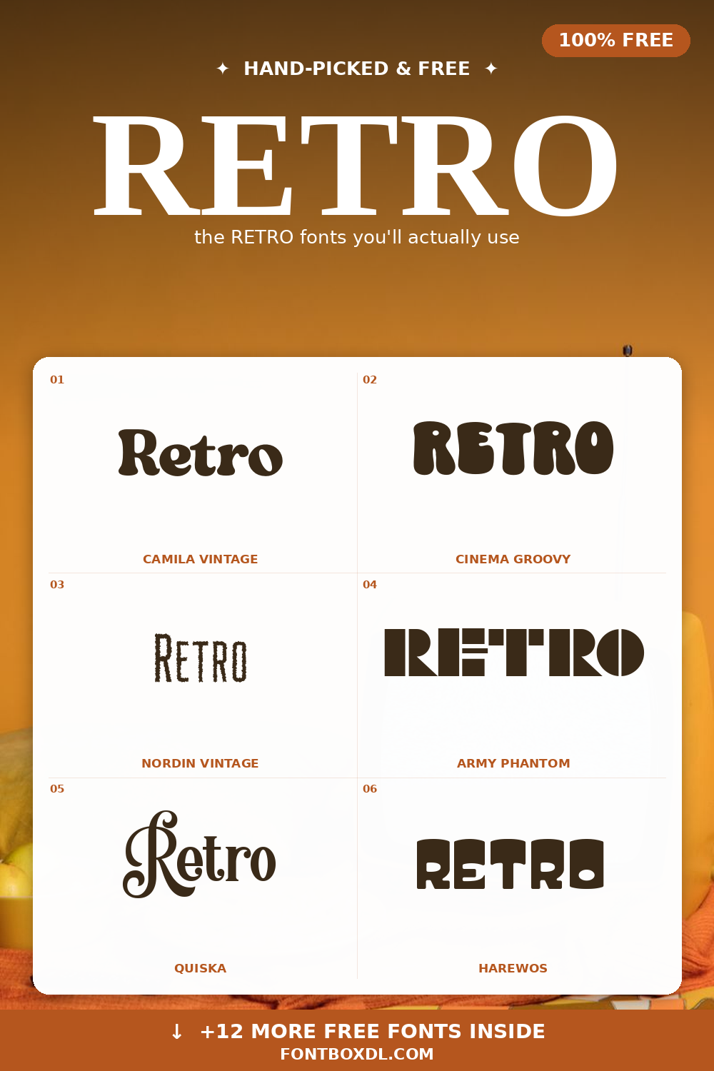 Free Retro Fonts
