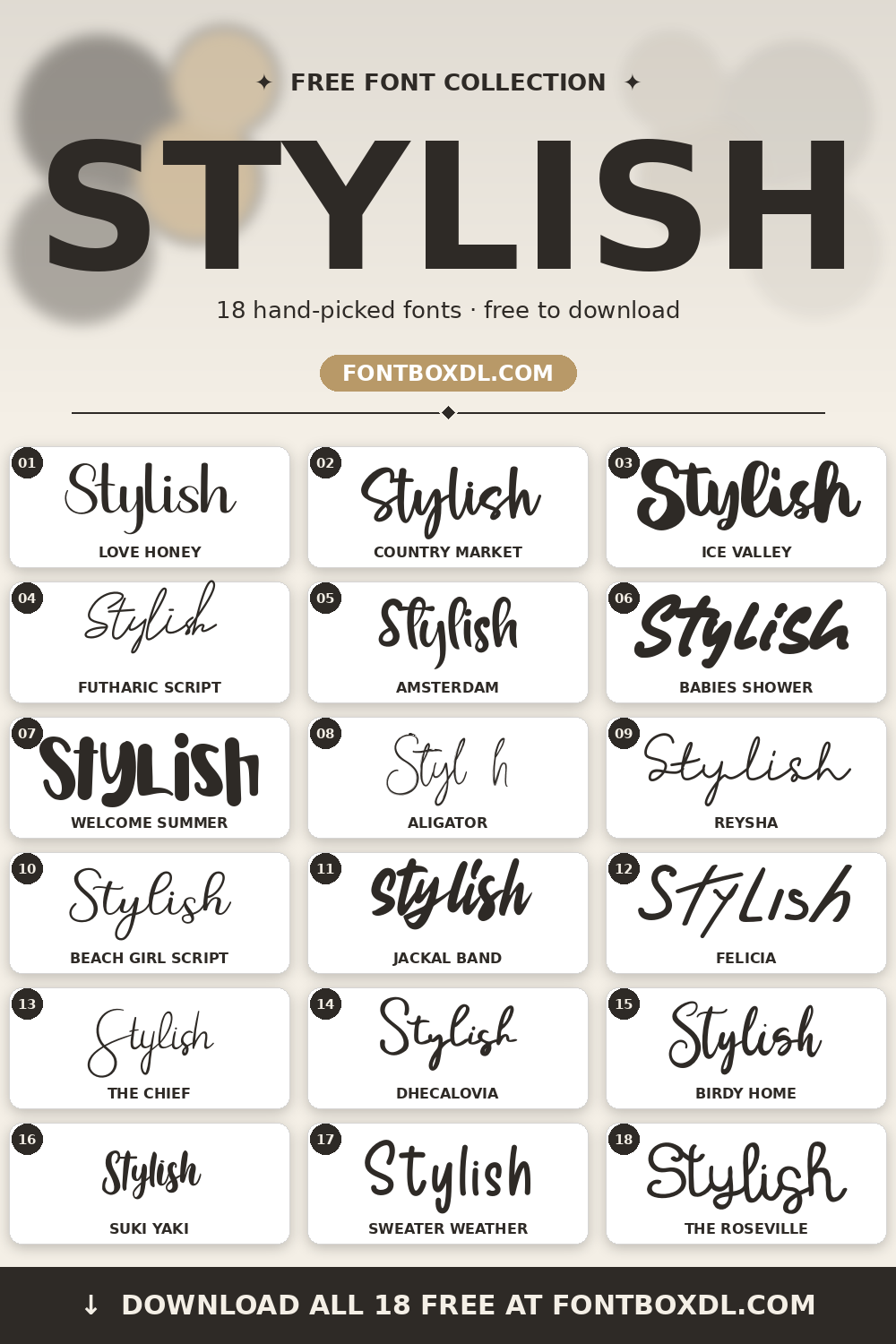 STYLISH FONT