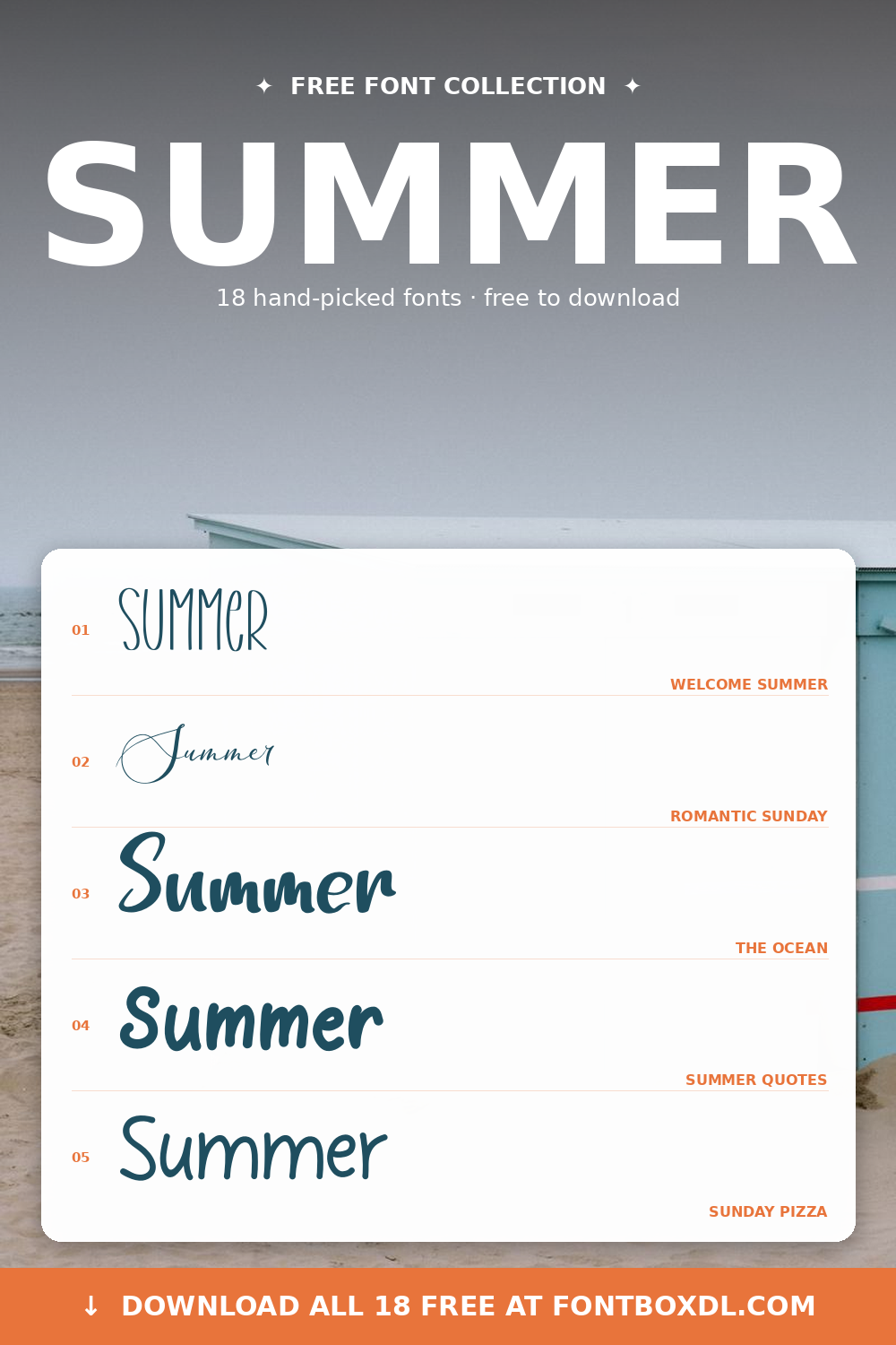 Summer Fonts