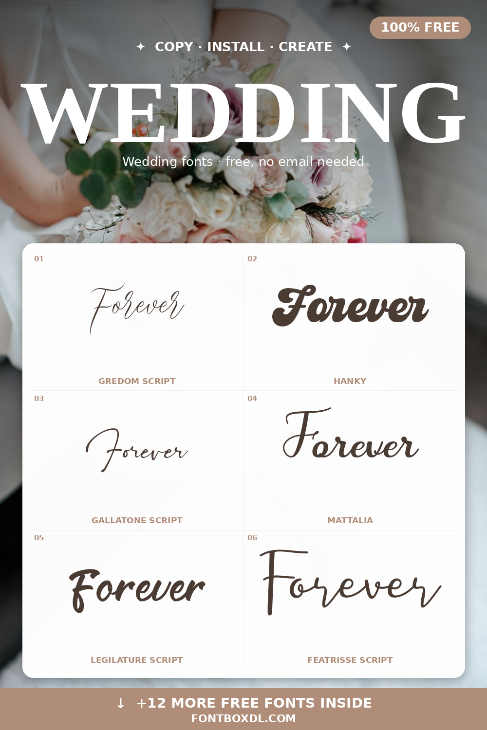 Free Wedding Fonts