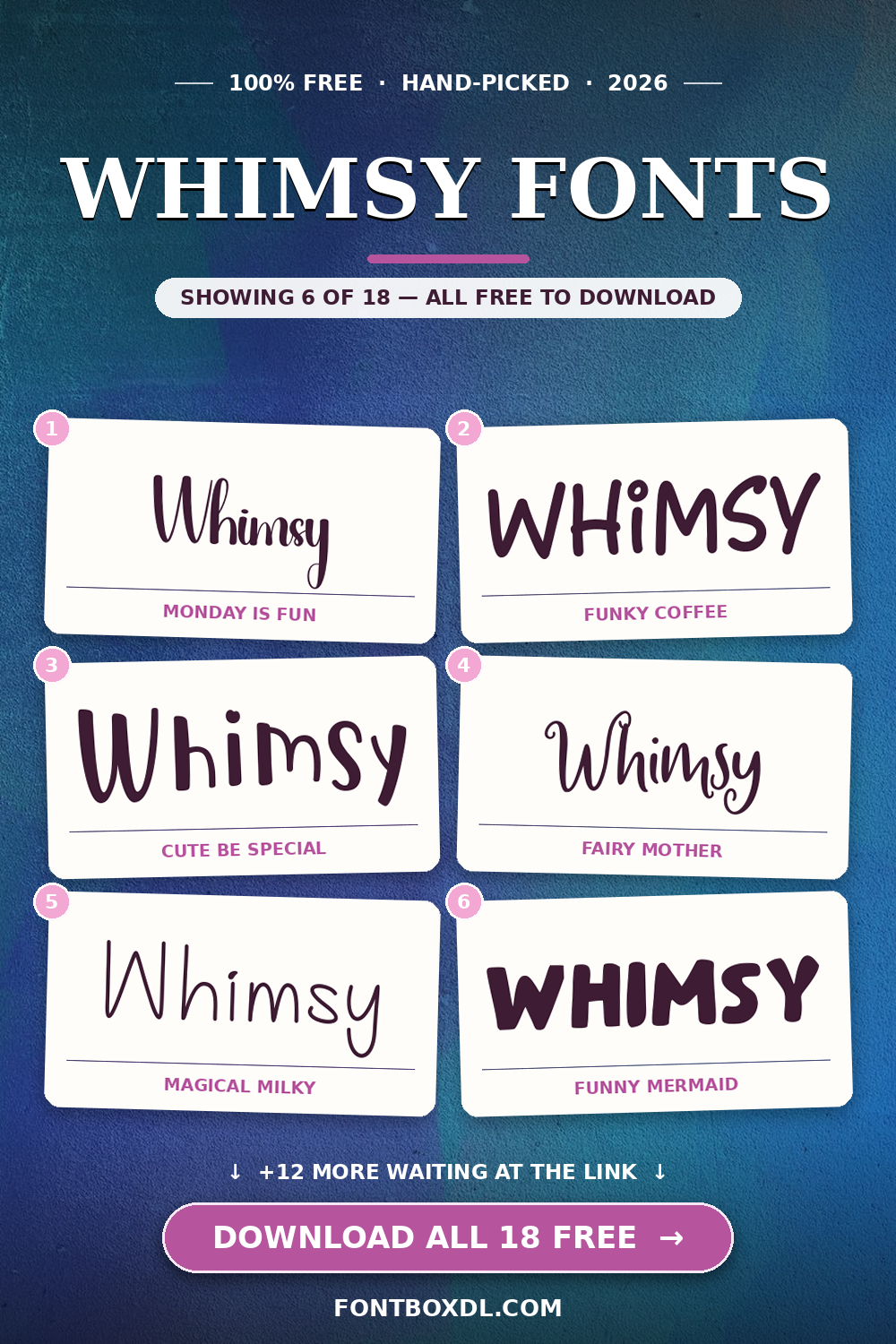 Whimsy Fonts