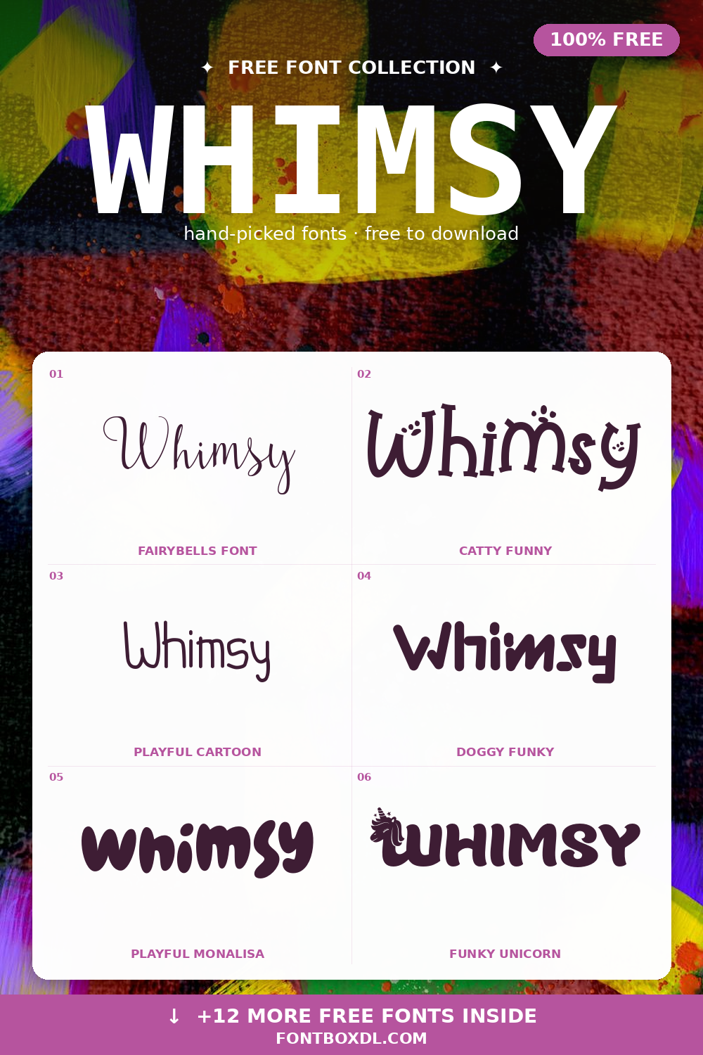 Whimsy Fonts