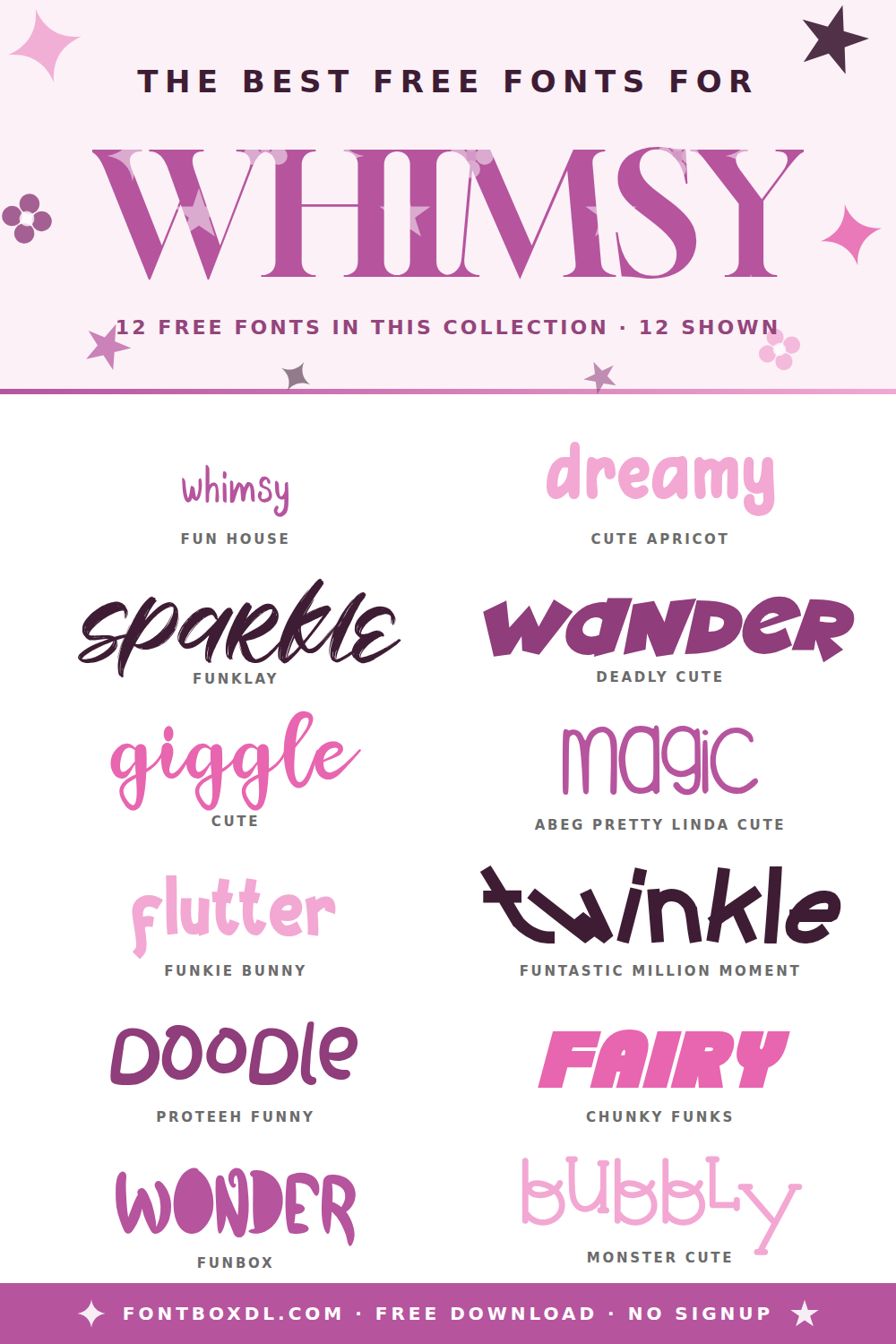 Whimsy Fonts